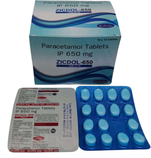 ZICDOL-650 – 10×15 Tablets