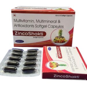 ZINCOSHAKTI CAPSULES – 10×1×10 Capsules