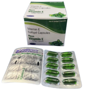 MOSS VITAMINE E 400 – 10×10 Capsules